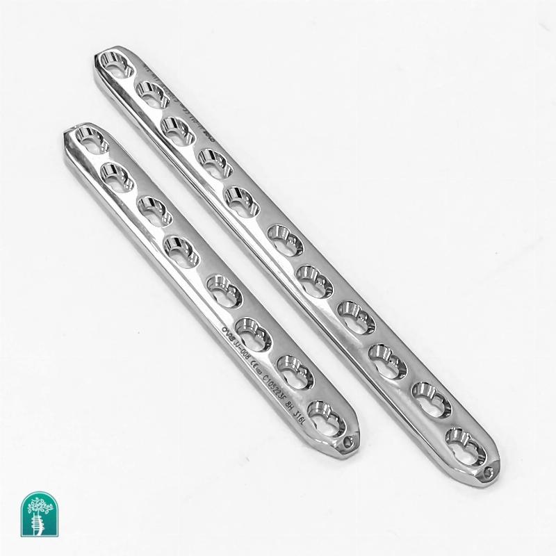 Пластина пряма широка з кутовою стабільністю під гвинти Ø 4,5/5,0 мм